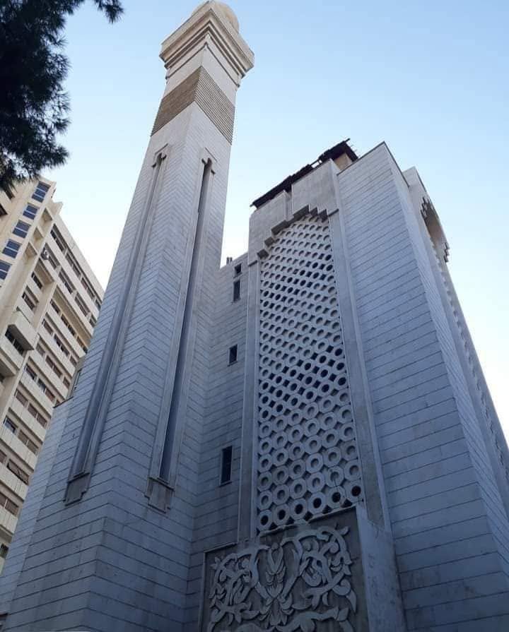 The rebuilt Dak Albab mosque